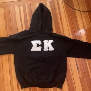 Black sigma kappa hoodie